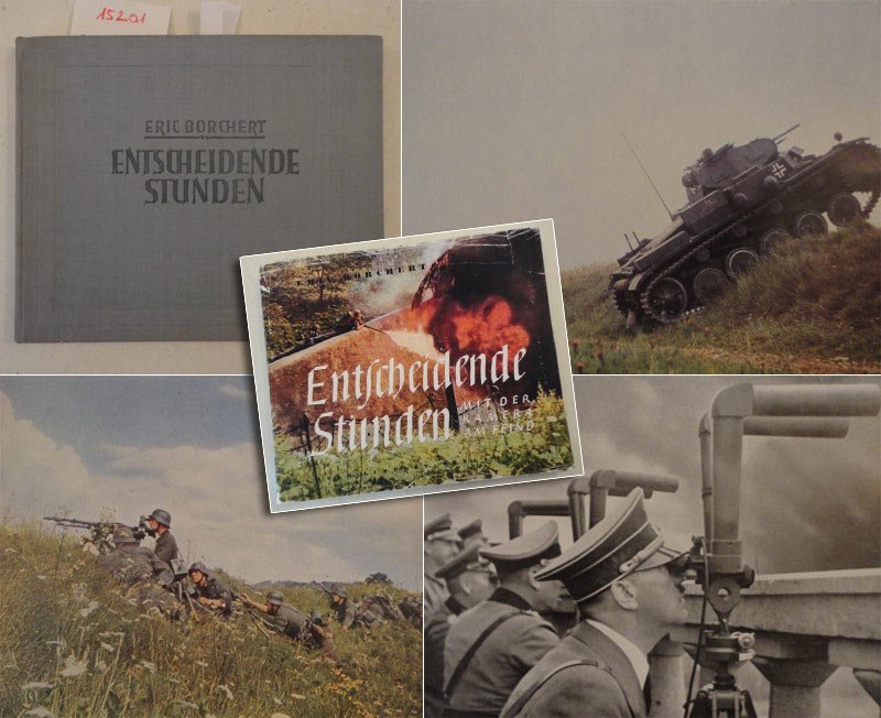 Entscheidende Stunden.“ (Eric Borchert) – Buch Erstausgabe kaufen